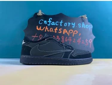 Jordan 1 Retro Low OG SP Travis Scott Black Phantom
