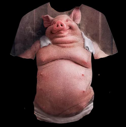 HAPPY PIG TEE