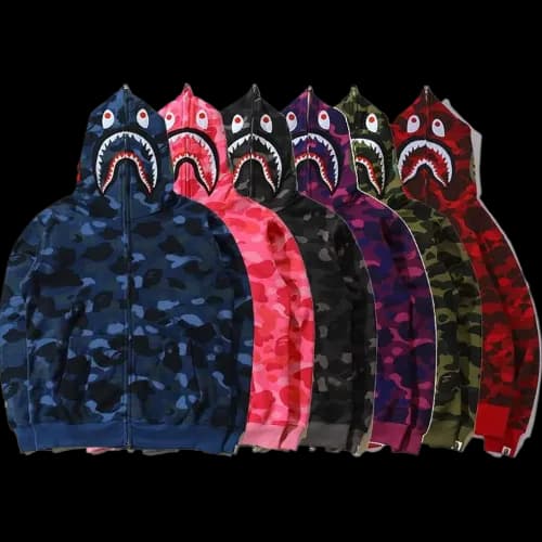 Bape full zip hoodie - Image 8