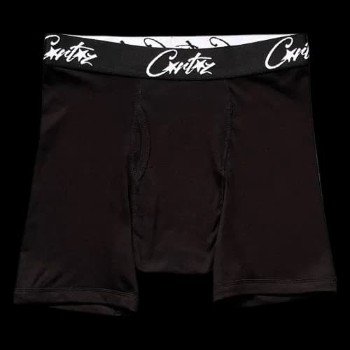 corteiz boxer ALCATRAZ Briefs-C Star Black