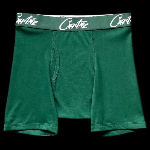 corteiz boxer ALCATRAZ Briefs-C Star Green