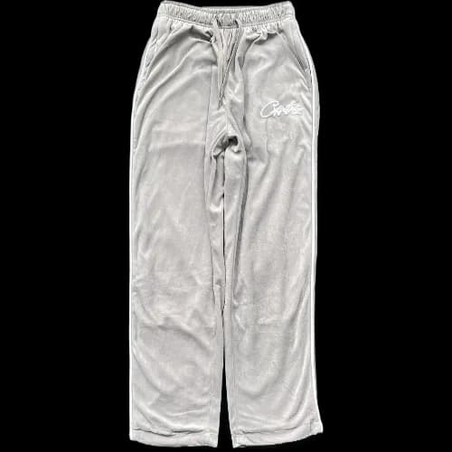 CORTEIZ pants TRACKSUIT VELVET - GRAY