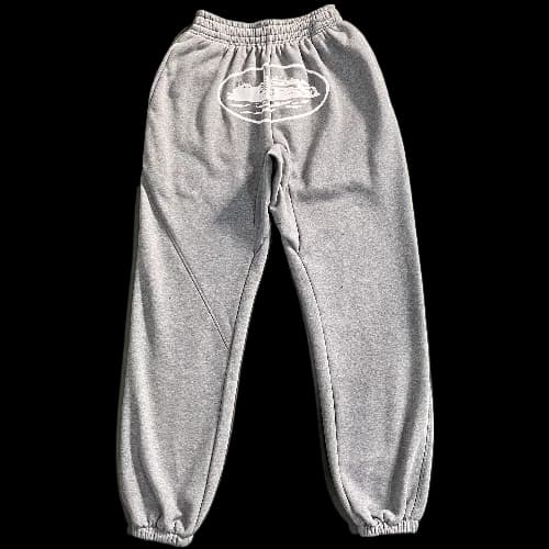 corteiz pants grey