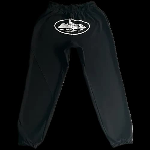 corteiz pants black