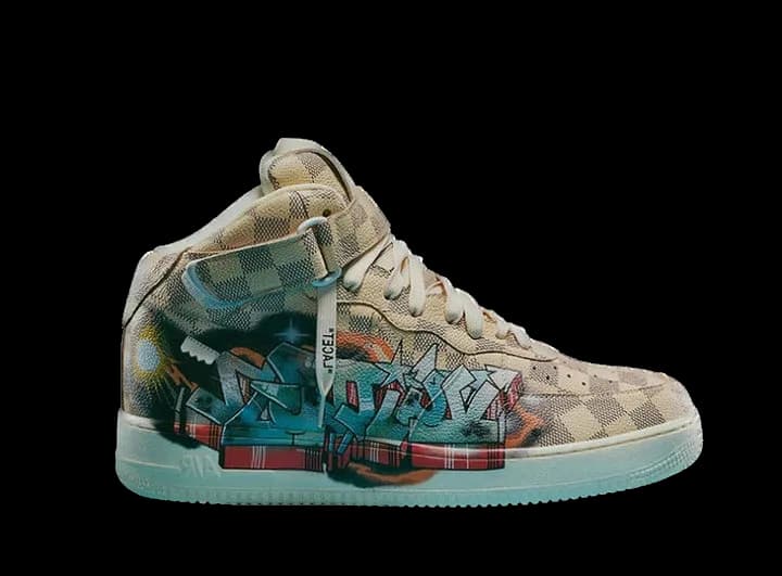 Nike Airforce 1 Mid x Louis Vuitton