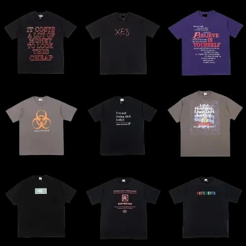 vetements tees