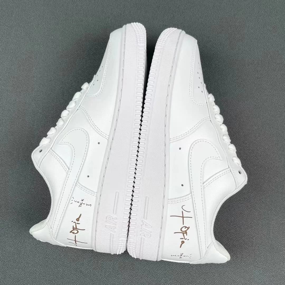 Travis Scott x NK Air Force 1's - Image 2
