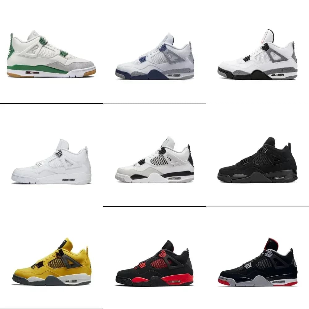Jordan 4 LJR Batch (18+ Colorways)