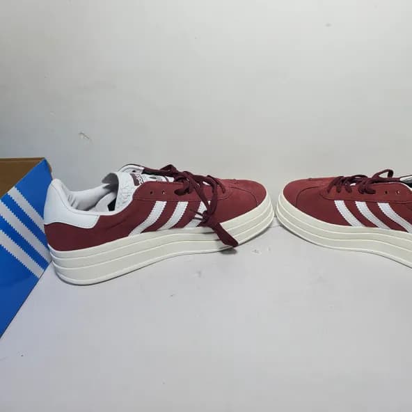 Adidas Gazelle Bold ​Shadow Red White - Image 5