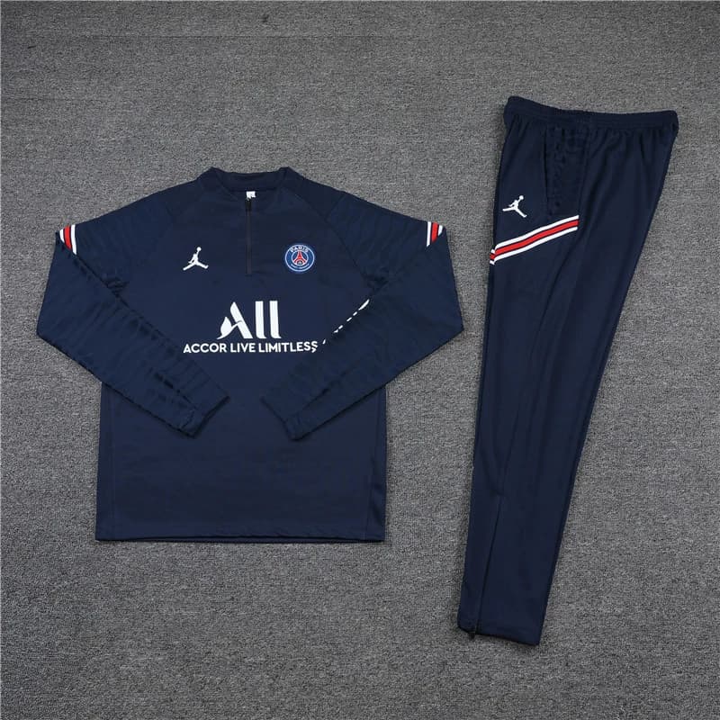 Football training suit Paris autumn and winter long sleeve soccer jersey adult and children group purchase customized competition team uniform Massey Jersey