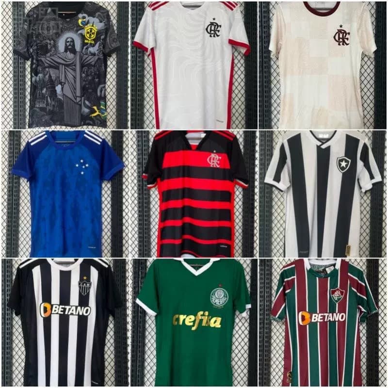 2425 Brazilian League Jersey Palmeiras Flamenco Sao Paulo Santos Football Jersey