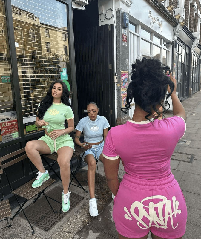 Syna womens suit-pink