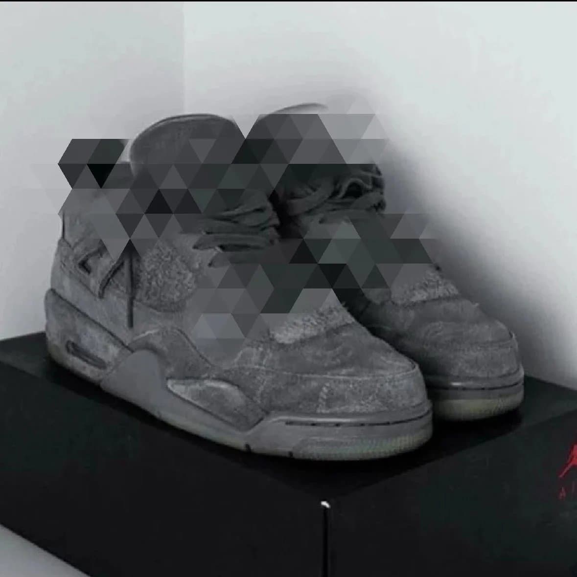 Air Jordan 4 kaws gray [GX]