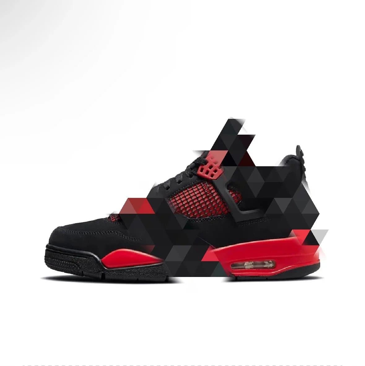 Air Jordan 4 Retro black red lightning [GX]