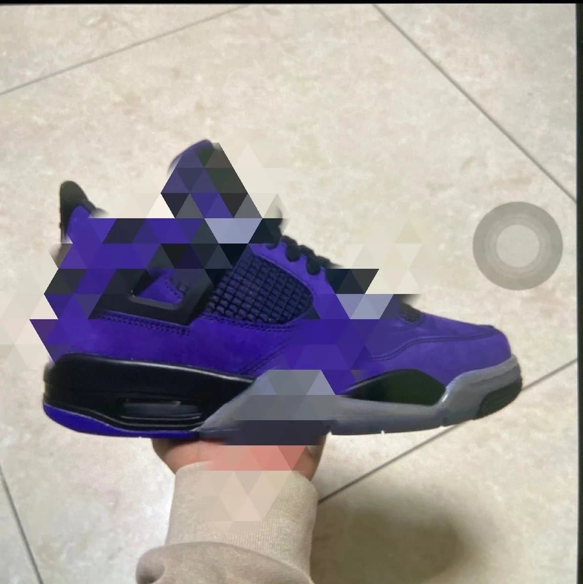Air Jordan 4 Retro TS FF purple [GX]