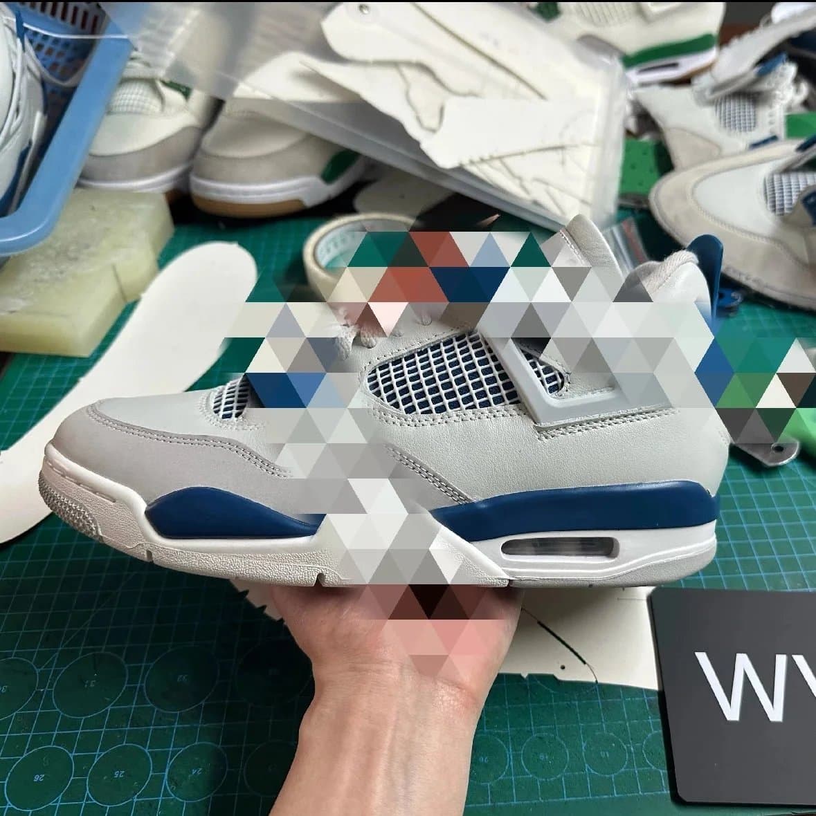 Air Jordan 4 Retro MILITARY BLUE [GX]