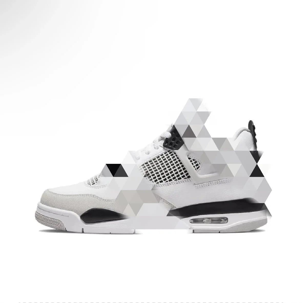 Air Jordan 4 Retro black and white [GX]