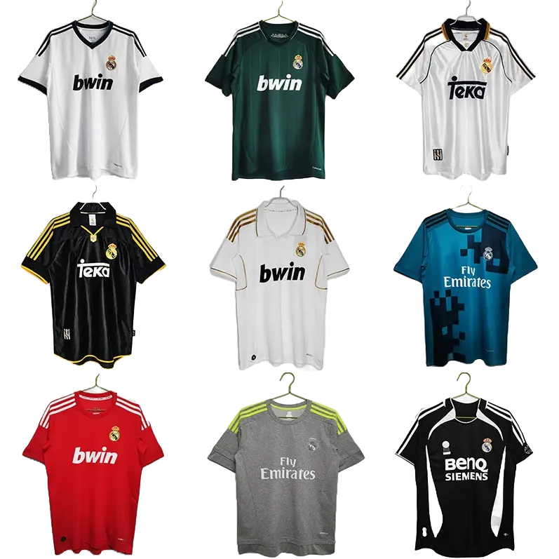 Football tees Real Madrid Barcellona Real Betis Kaizer Chiefs Derby County Ajax