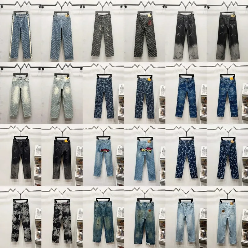 Fashion Distressed Denim Jeans