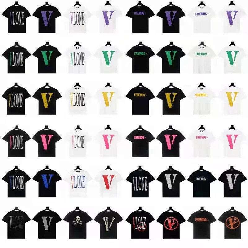 Vlone-Style V Graphic Tee