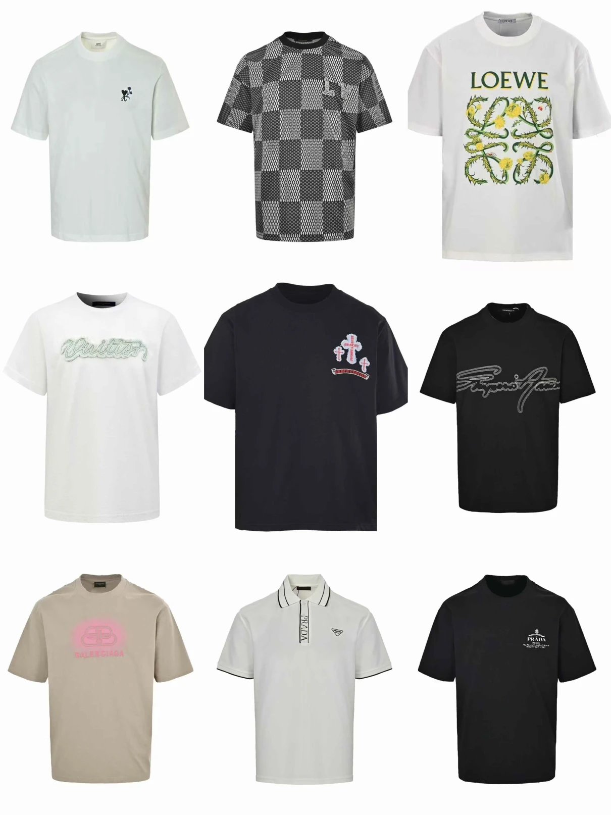 Luxury Graphic Tee Collection