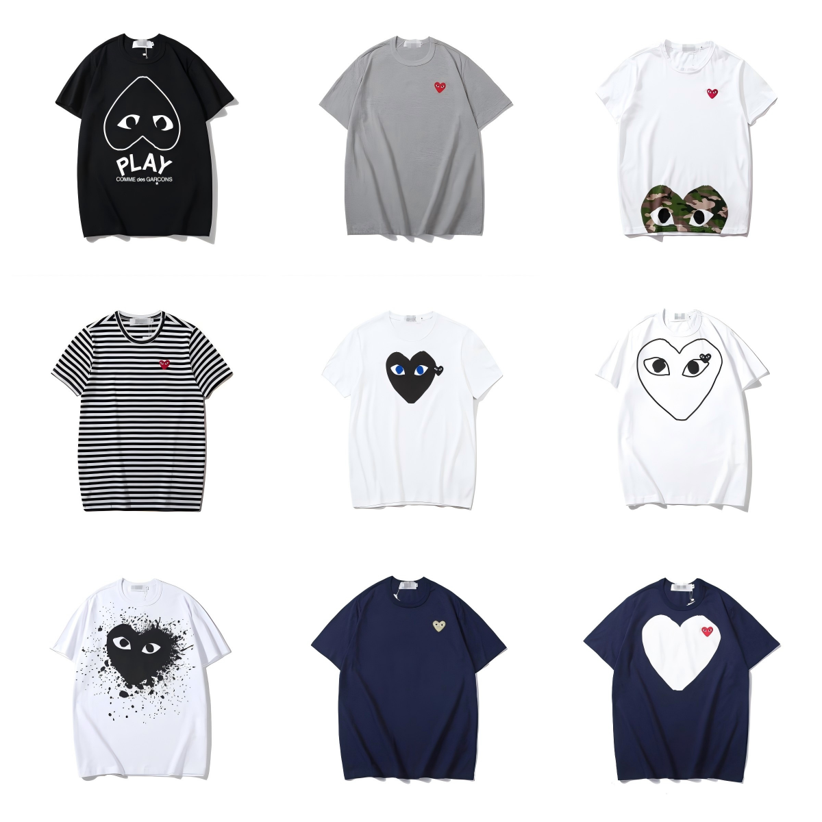 Heart Patch Embroidered Tee