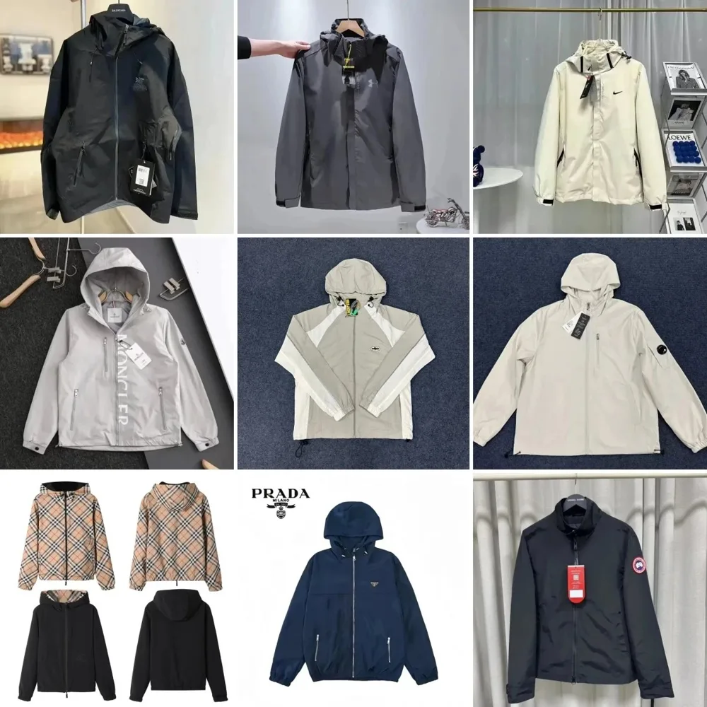 Outdoor-Style Shell Jacket Collection